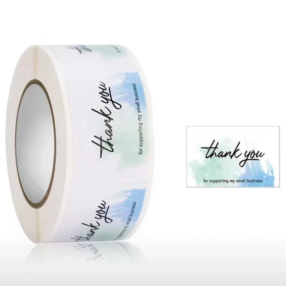 350 1”x1.45” Thank You for supporting my small business Stickers PRICE IS FIRM